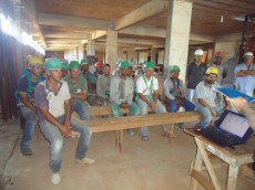 STICMA faz palestra sobre o uso de EPIs em canteiro de obras