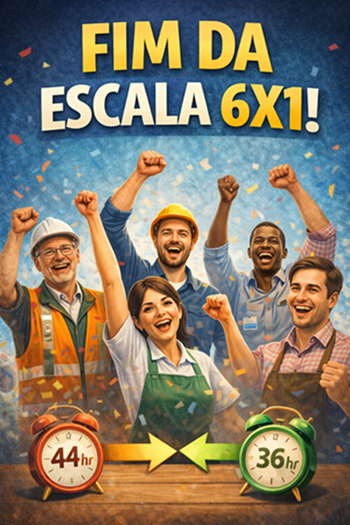 Escala 6×1: a economia avança, quando direitos avançam