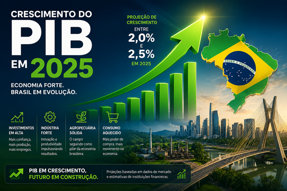 PIB, emprego e agro impulsionam economia brasileira, diz IBGE
