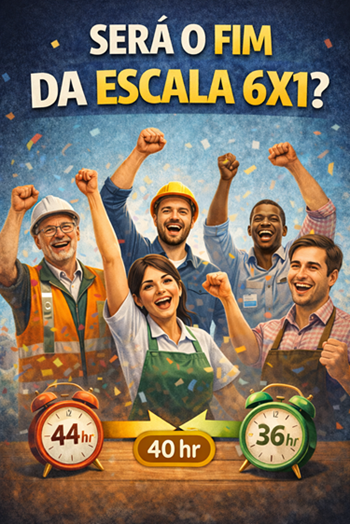 Fim da escala 6×1: setores da indústria e comércio apoiam proposta mais branda na Câmara